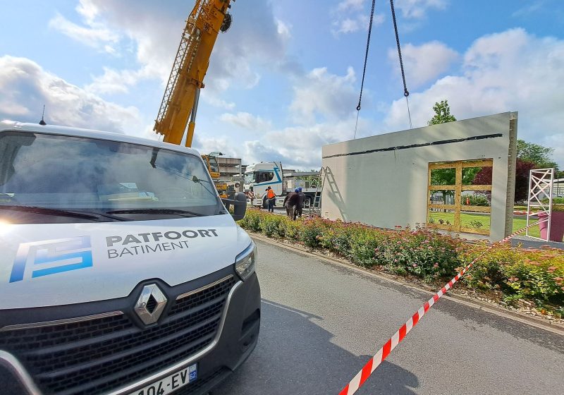 Ouvrage préfabriqué au centre hospitalier — 5