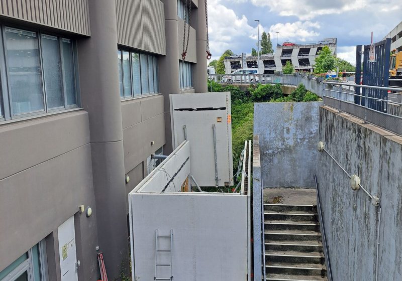 Ouvrage préfabriqué au centre hospitalier — 6